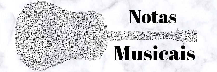 notas de violão musicais