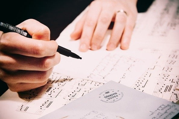 ler partitura como tocar guitarra