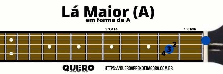 Lá Maior em forma de A