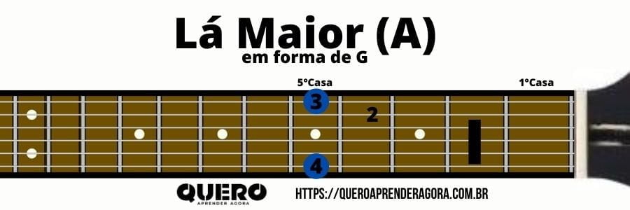 Lá Maior em forma de G