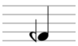 acidente musical meio bemol